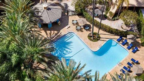 Accommodation - Sheraton Park Hotel At The Anaheim Resort - Pool view