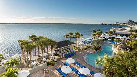 Accommodation - Clearwater Beach Marriott Resort on Sand Key - Pool view - Clearwater, Florida