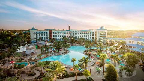 Unterkunft - Loews Sapphire Falls Resort - Ansicht der Pool - Orlando