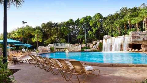 Accommodation - Walt Disney World Dolphin - Pool view - Orlando