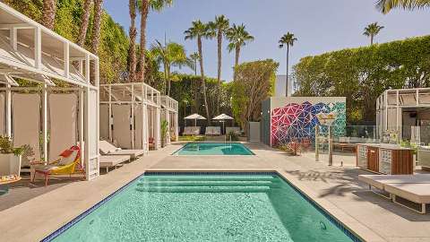 Unterkunft - Viceroy Santa Monica - Ansicht der Pool - Los Angeles