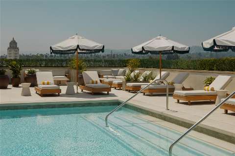 Accommodation - L Ermitage Beverly Hills - Pool view - Beverly Hills