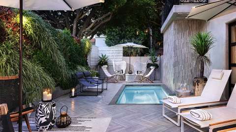 Accommodation - Huntley Santa Monica Beach - Pool view - Santa Monica