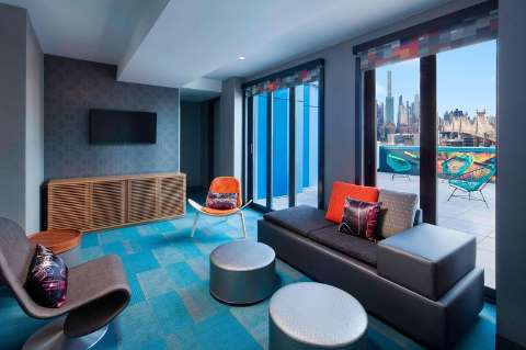 Accommodation - Aloft Long Island City-Manhattan View - Guest room - Long Island City