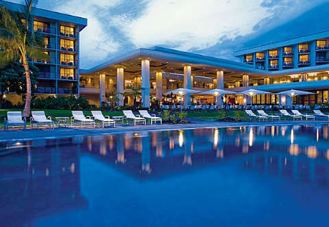 Hébergement - Waikoloa Beach Marriott Resort & Spa - Vue sur piscine - Waikoloa