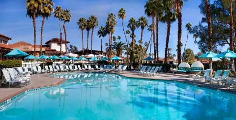 Acomodação - Omni Rancho Las Palmas Resort & Spa - Vista para a Piscina - Rancho Mirage