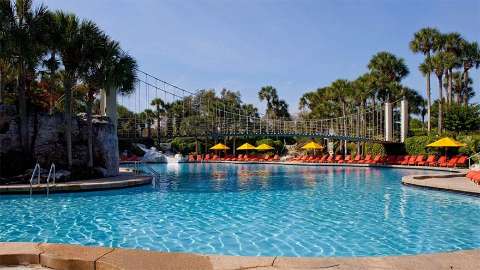 Unterkunft - Hyatt Regency Grand Cypress Resort - Ansicht der Pool - Orlando