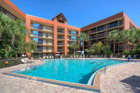 Acomodação - Rosen Inn Lake Buena Vista - Vista para a Piscina - Orlando
