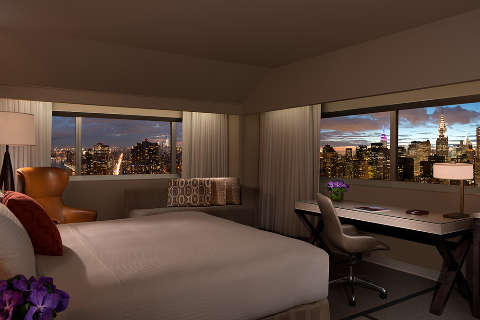 Acomodação - Millennium Hilton New York One UN Plaza - Quarto de hóspedes - New York