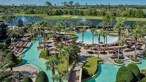 Unterkunft - Signia by Hilton Orlando Bonnet Creek - Ansicht der Pool - Orlando