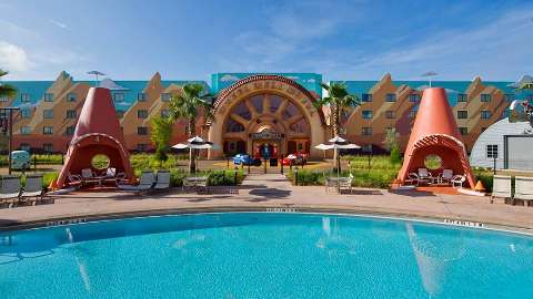 Unterkunft - Disney's Art of Animation Resort - Ansicht der Pool - Orlando