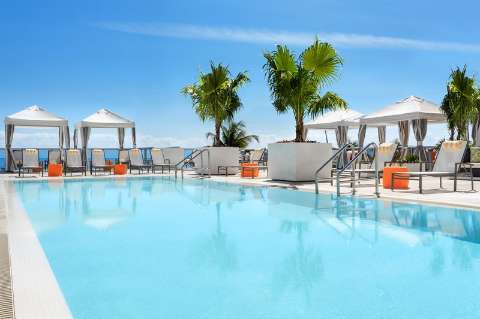Accommodation - Hilton Cabana Miami Beach Resort - Pool view - MIAMI BEACH