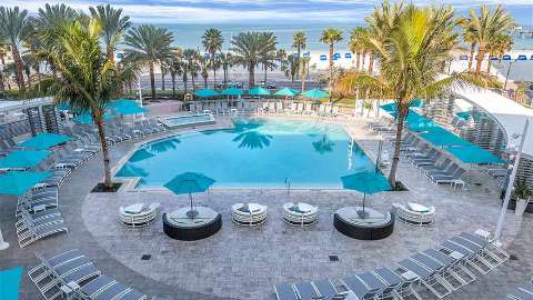 Accommodation - Wyndham Grand Clearwater Beach - Pool view - Florida