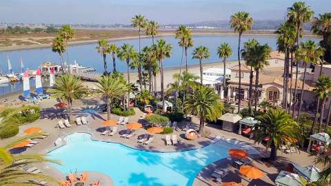 Accommodation - The San Diego Mission Bay Resort - Pool view - Mission Bay