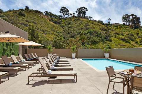 Hébergement - Hilton San Diego Mission Valley - Vue sur piscine - San Diego