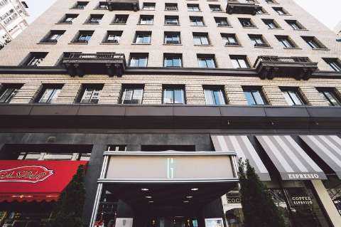 Unterkunft - Galleria Park Hotel - Außenansicht - Union Square Area