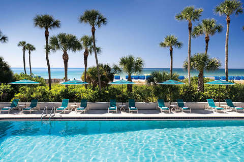 Unterkunft - The Resort at Longboat Key Club - Ansicht der Pool - Sarasota