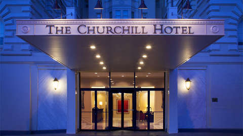 Accommodation - The Churchill Hotel near Embassy Row - Exterior view