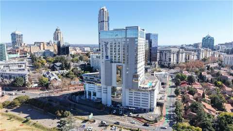Accommodation - Radisson Blu Hotel Sandton. Johannesburg - Exterior view - Johannesburg