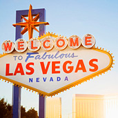 Las Vegas sign.